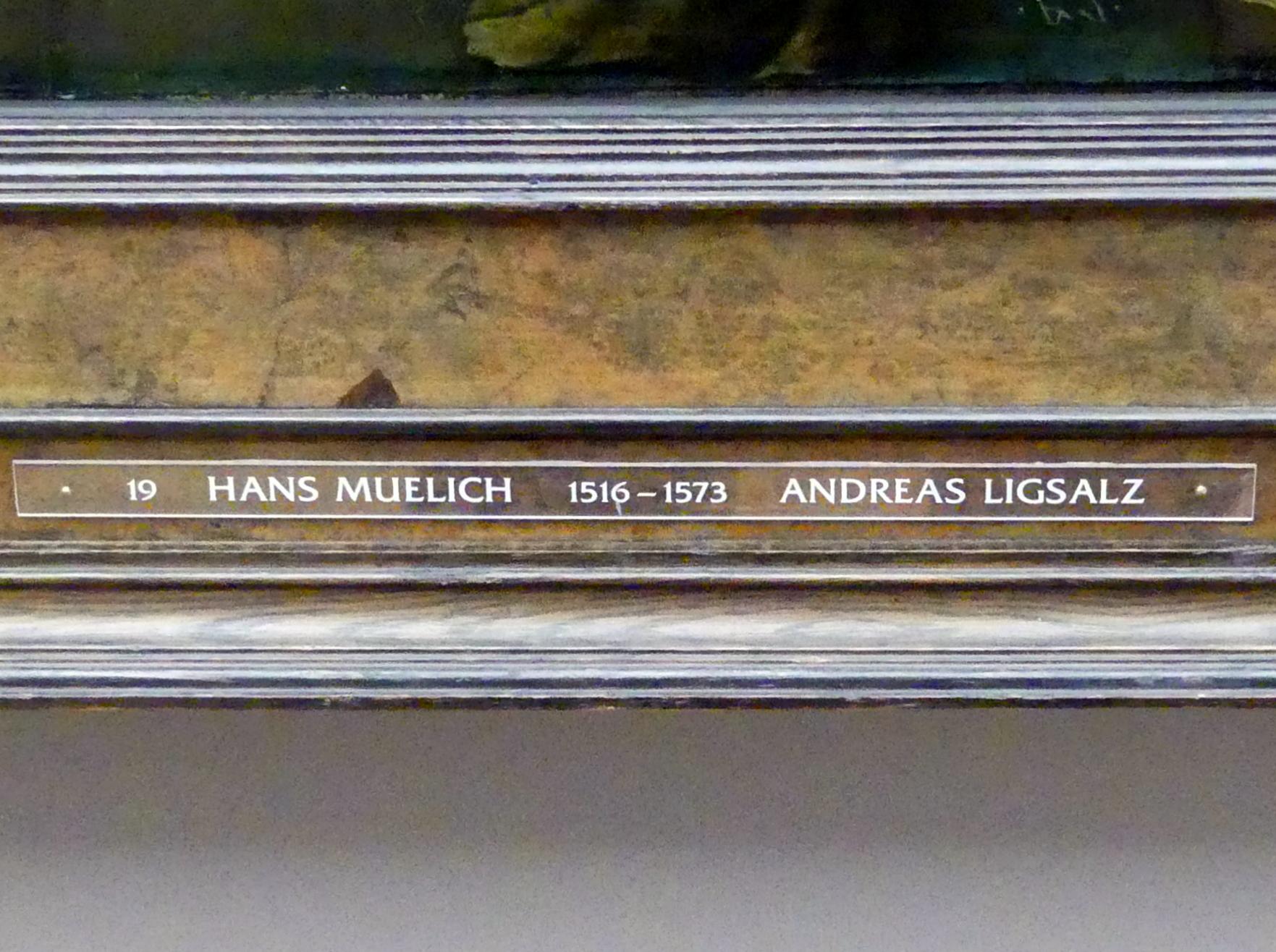 Hans Mielich (1540–1560), Andreas Ligsalz, München, Alte Pinakothek, Erdgeschoss Saal IIa, 1540, Bild 2/2