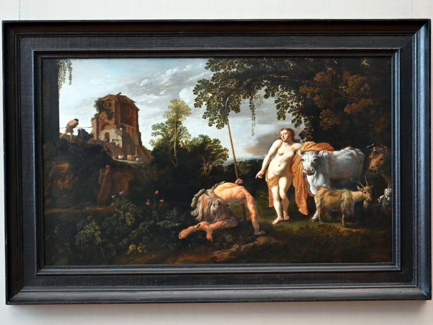 Moyses van Wtenbrouck (1625), Juno, Argus und Io, München, Alte Pinakothek, Obergeschoss Kabinett 15, 1625, Bild 1/2