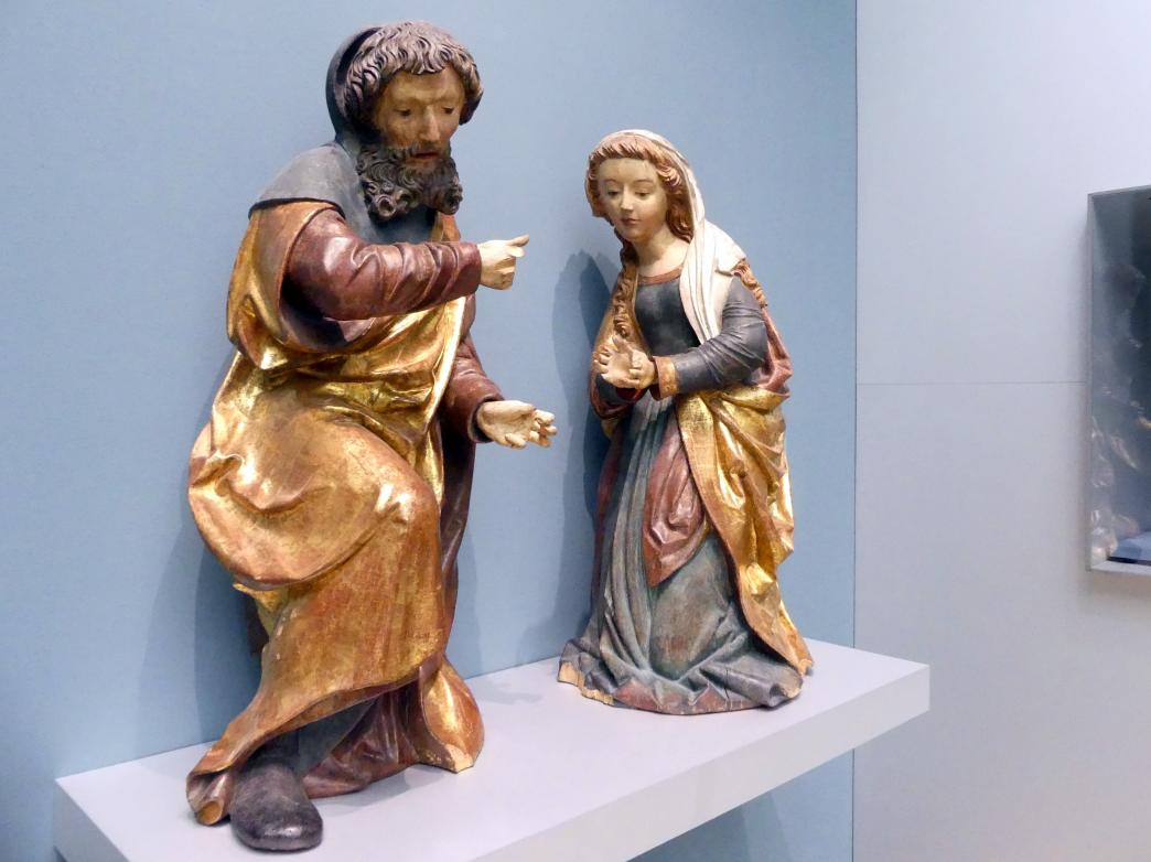 Hans Peisser (1523), Maria und Josef, Nürnberg, Germanisches Nationalmuseum, Saal 114, um 1522–1524, Bild 2/5