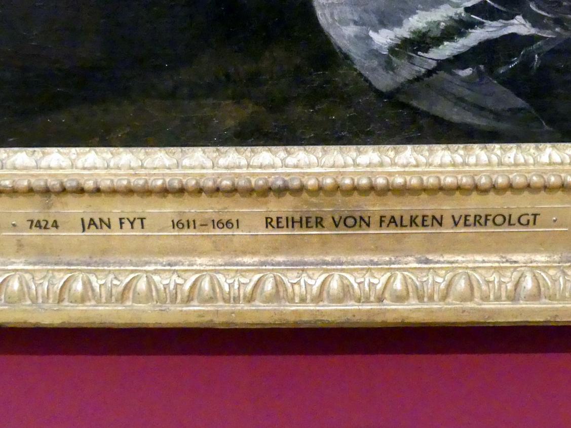 Jan Fyt (1647–1655), Reiher von Falken verfolgt, Neuburg an der Donau, Staatsgalerie Neuburg, Undatiert, Bild 2/2