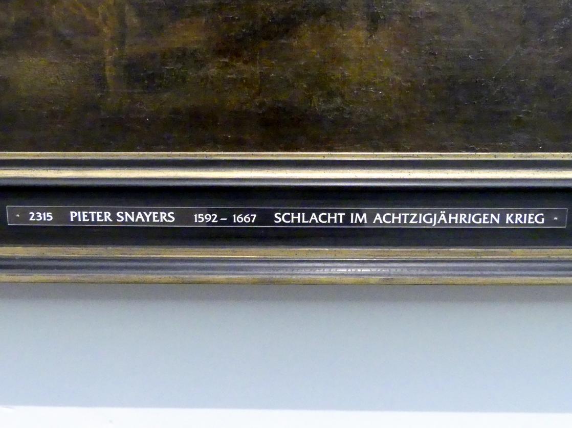 Pieter Snayers (1620), Schlacht im achtzigjährigen Krieg, Neuburg an der Donau, Staatsgalerie Neuburg, Undatiert, Bild 2/2