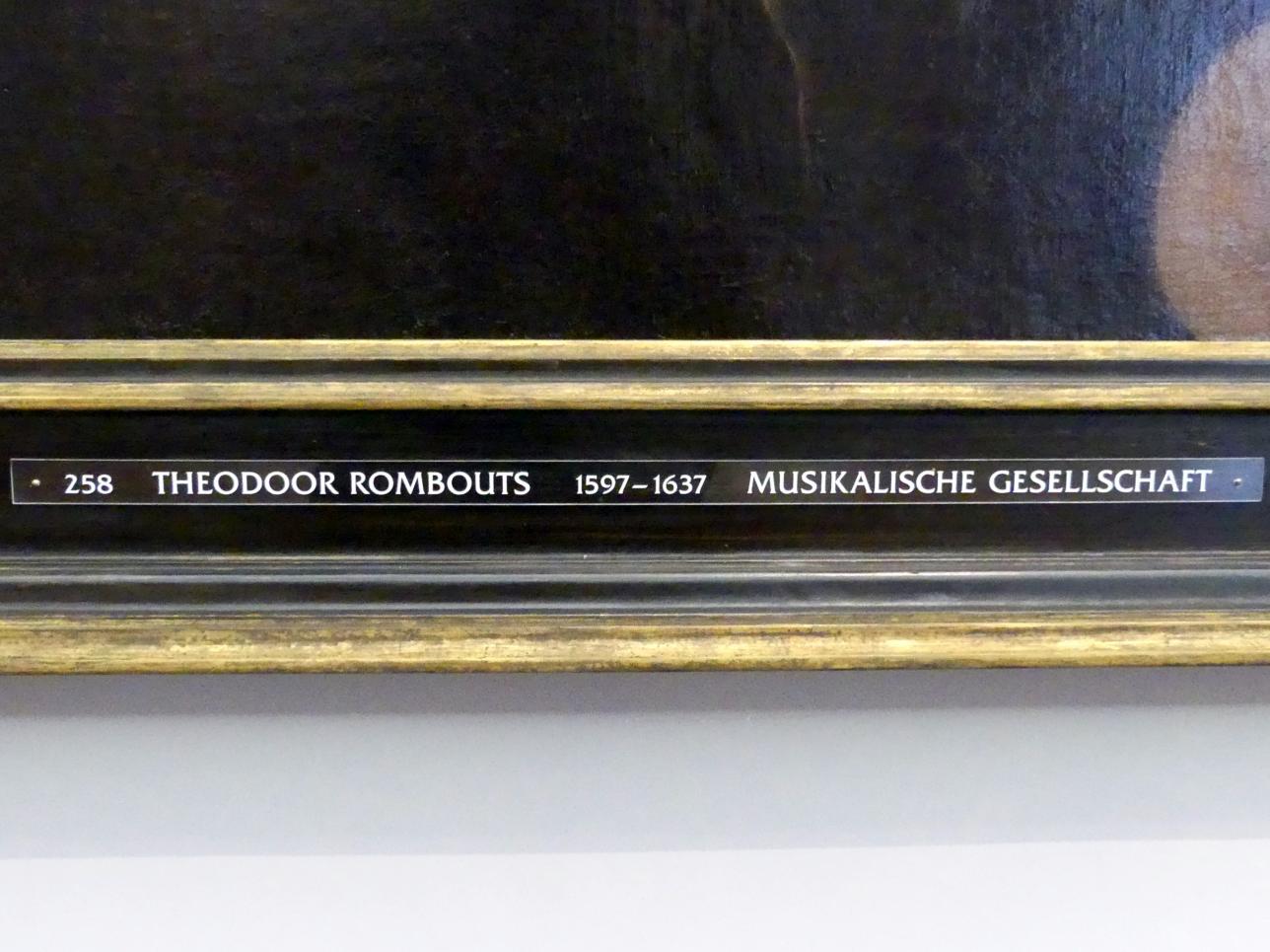 Theodoor Rombouts (1632), Musikalische Gesellschaft, Neuburg an der Donau, Staatsgalerie Neuburg, Undatiert, Bild 2/2