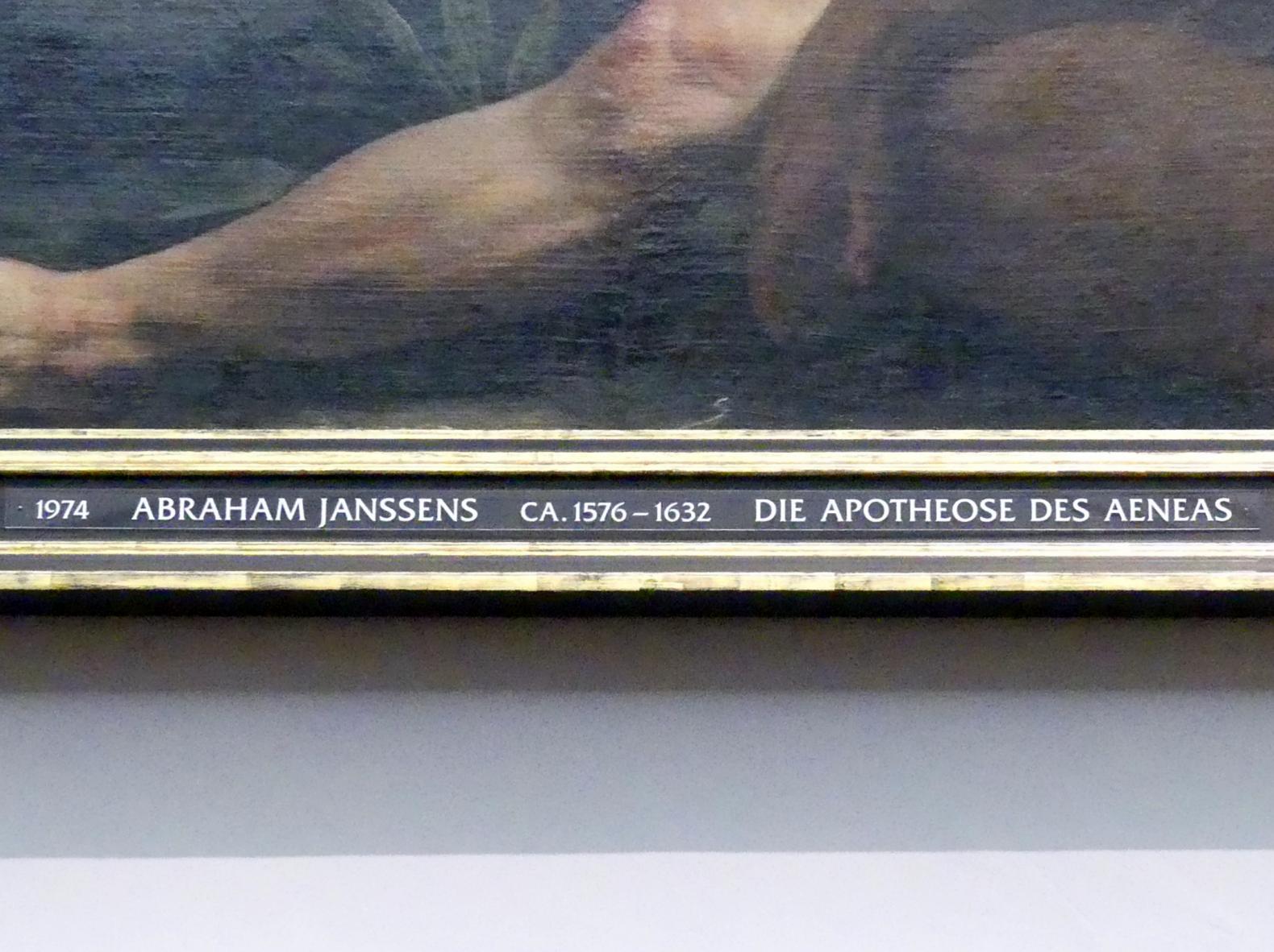 Abraham Janssens van Nuyssen (1602–1625), Die Apotheose des Aeneas, Neuburg an der Donau, Staatsgalerie Neuburg, um 1620–1630, Bild 2/2