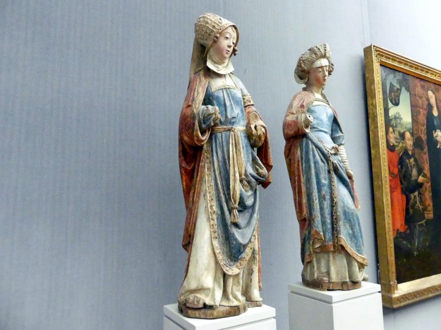 Zwei Frauen aus einer Grablegung Christi, Berlin, Gemäldegalerie ("Berliner Wunder"), Saal V, um 1510–1515, Bild 6/8