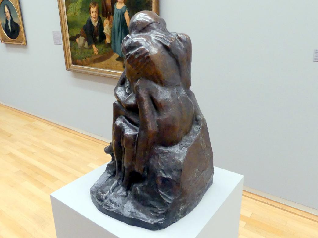 Käthe Kollwitz (1901–1939), Große Liebesgruppe II, Regensburg, Ostdeutsche Galerie, Saal 3, 1913, Bild 2/4
