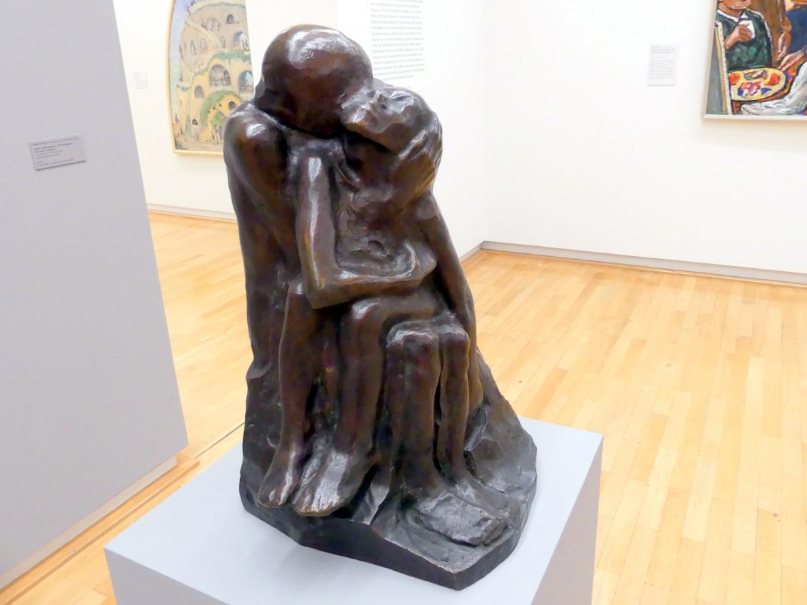 Käthe Kollwitz (1901–1939), Große Liebesgruppe II, Regensburg, Ostdeutsche Galerie, Saal 3, 1913, Bild 3/4