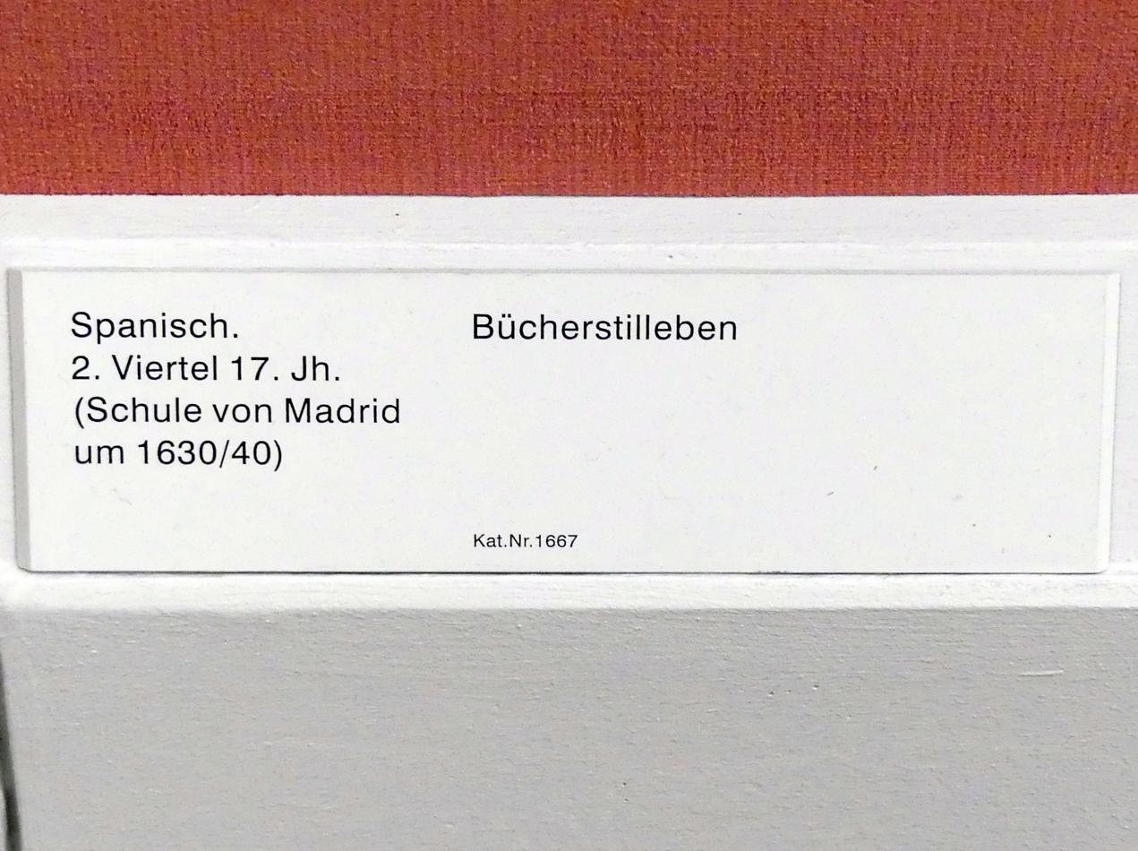 Bücherstillleben, Berlin, Gemäldegalerie ("Berliner Wunder"), Saal XIII, Undatiert, Bild 2/2