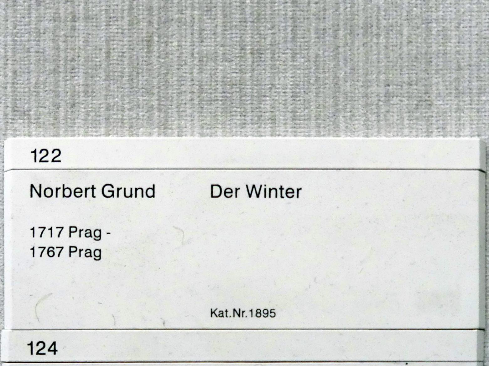 Norbert Grund (1751–1755), Der Winter, Berlin, Gemäldegalerie ("Berliner Wunder"), Kabinett 34, Undatiert, Bild 2/2