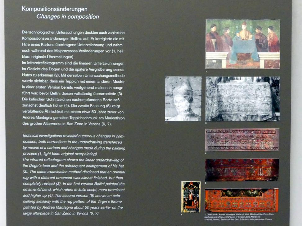 Giovanni Bellini (1452–1515), Der Doge Leonardo Loredan (1438-1521) mit vier Nobili, Berlin, Gemäldegalerie ("Berliner Wunder"), Kabinett 38, 1507, Bild 3/4