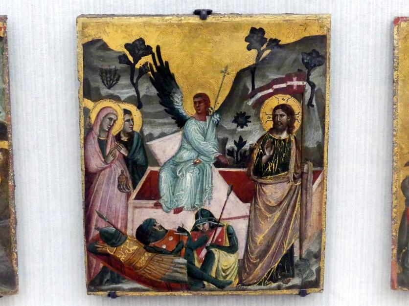 Giovanni Baronzio (1330–1345), Fünf Szenen aus dem Leben Christi, Berlin, Gemäldegalerie ("Berliner Wunder"), Kabinett 40, Undatiert, Bild 4/7