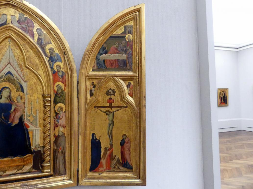 Taddeo Gaddi (1334–1345), Triptychon, Berlin, Gemäldegalerie ("Berliner Wunder"), Kabinett 41, 1334, Bild 4/5