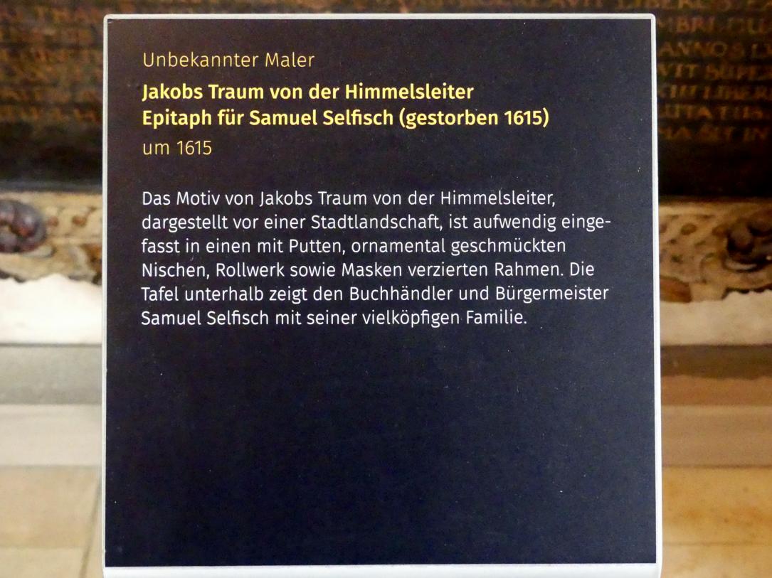 Jakobs Traum von der Himmelsleiter, Lutherstadt Wittenberg, Stadt- und Pfarrkirche St. Marien, um 1615, Bild 2/2