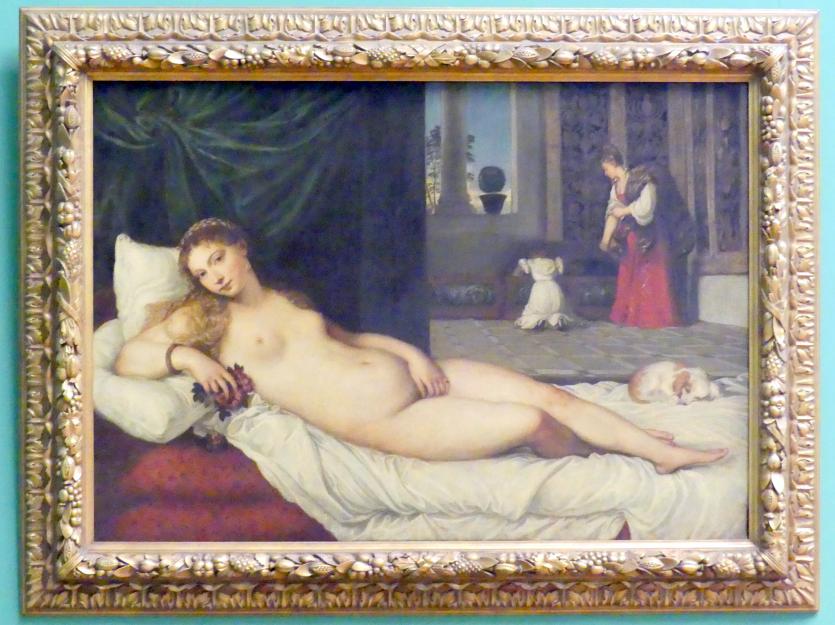 Franz von Lenbach (1858 - 1903): Venus von Urbino, 1866