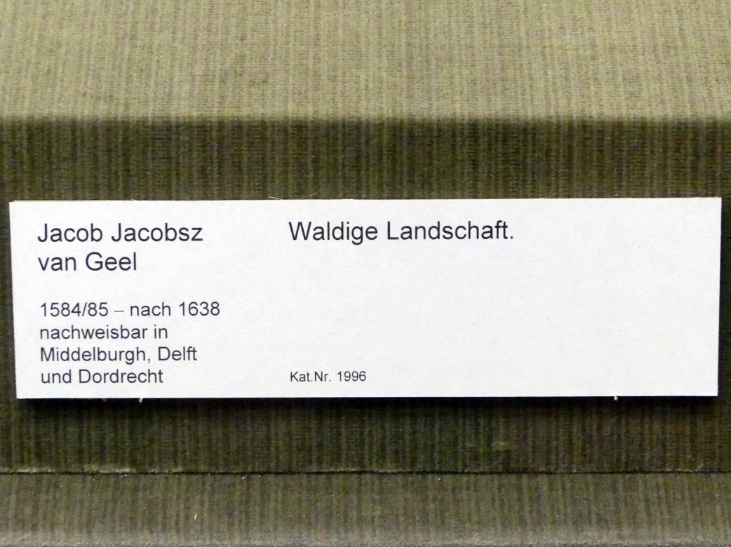 Jacob Jacobsz. van Geel (Undatiert), Waldige Landschaft, Berlin, Gemäldegalerie ("Berliner Wunder"), Kabinett 10, Undatiert, Bild 2/2