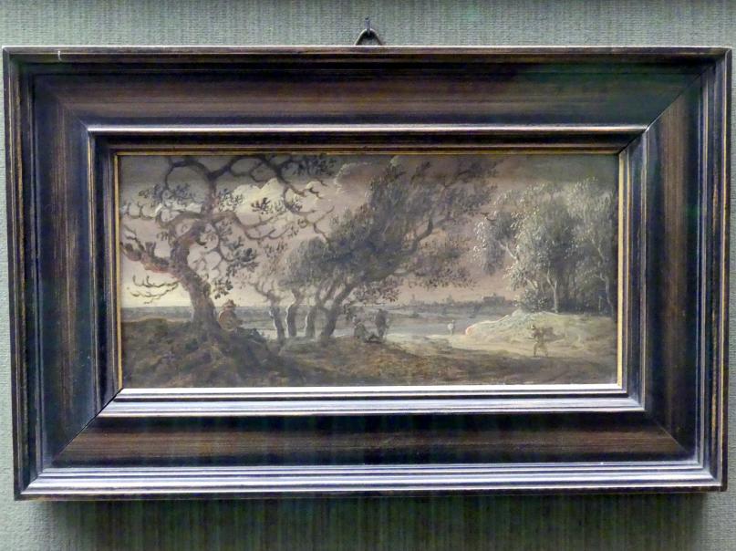 Anthonie Jansz. van der Croos (Undatiert), Holländische Flusslandschaft, Berlin, Gemäldegalerie ("Berliner Wunder"), Kabinett 10, Undatiert