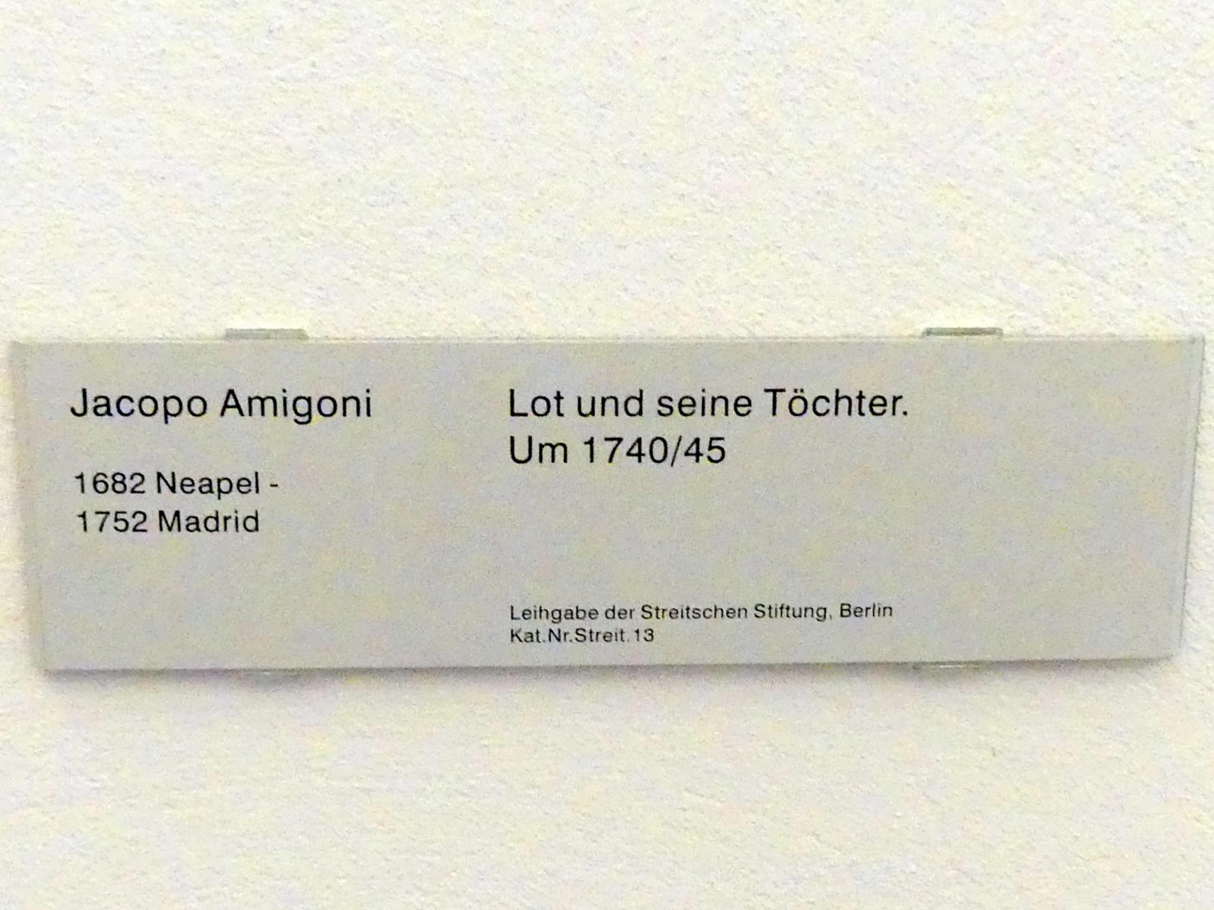 Jacopo Amigoni (1723–1752), Lot und seine Töchter, Berlin, Gemäldegalerie ("Berliner Wunder"), Kabinett 28, um 1740–1745, Bild 2/2