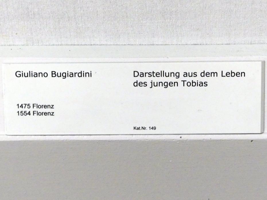 Giuliano Bugiardini (1517–1527), Darstellung aus dem Leben des jungen Tobias, Berlin, Gemäldegalerie ("Berliner Wunder"), Kabinett 29, Undatiert, Bild 2/2