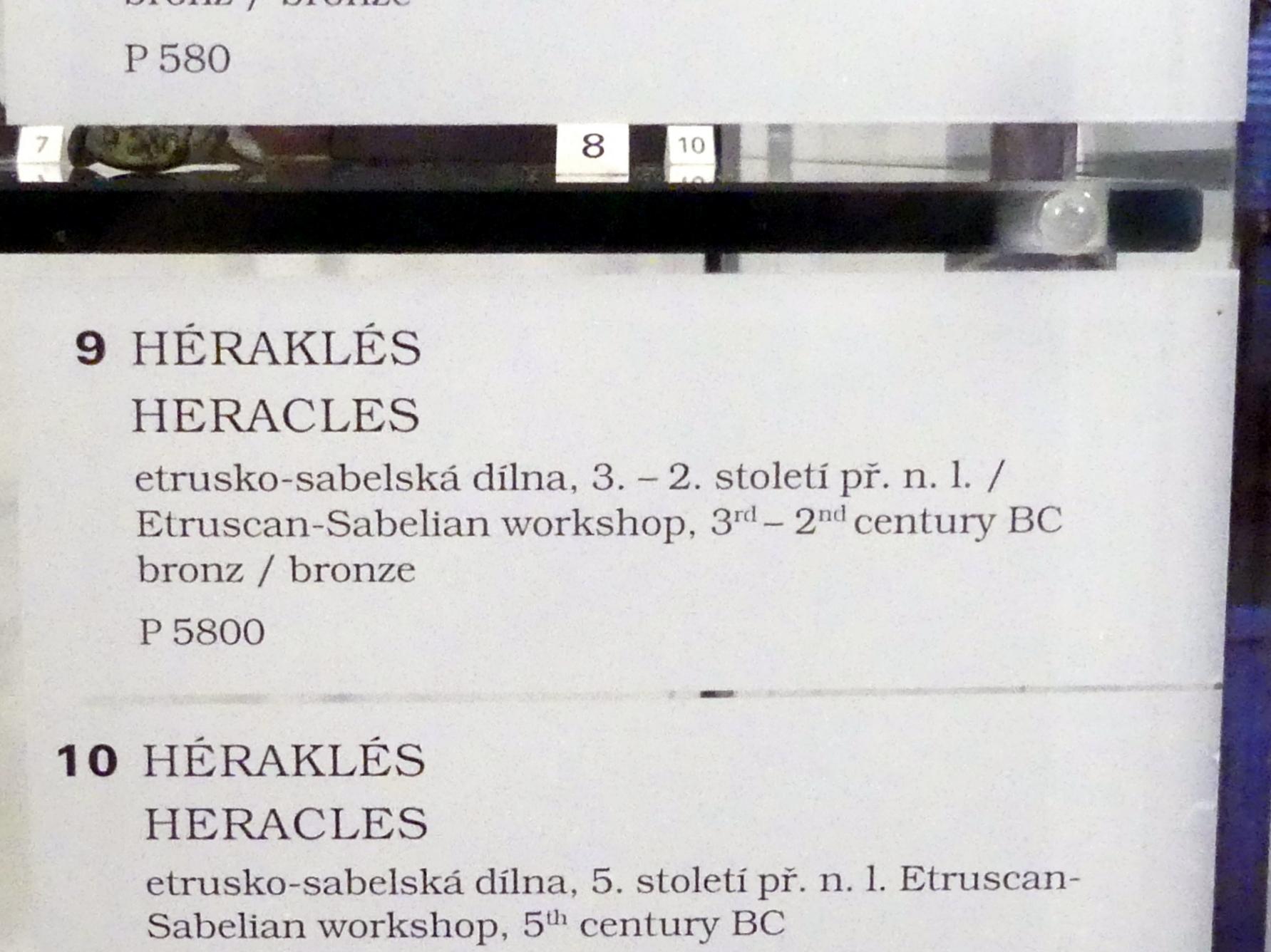 Herakles, Prag, Nationalgalerie im Palais Sternberg, 1. Obergeschoss, Saal 1, 300–100 v. Chr., Bild 2/2