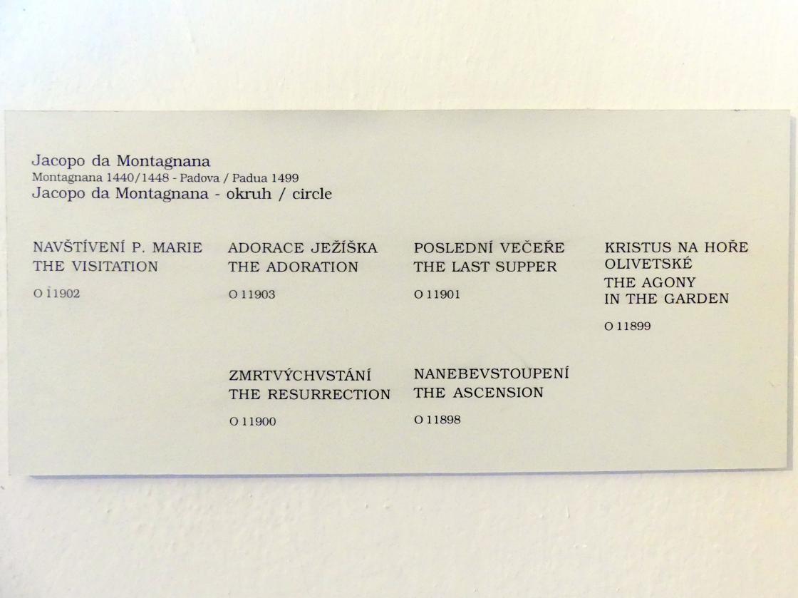 Jacopo da Montagnana (Undatiert), Auferstehung Christi, Prag, Nationalgalerie im Palais Sternberg, 1. Obergeschoss, Saal 3, Undatiert, Bild 3/3