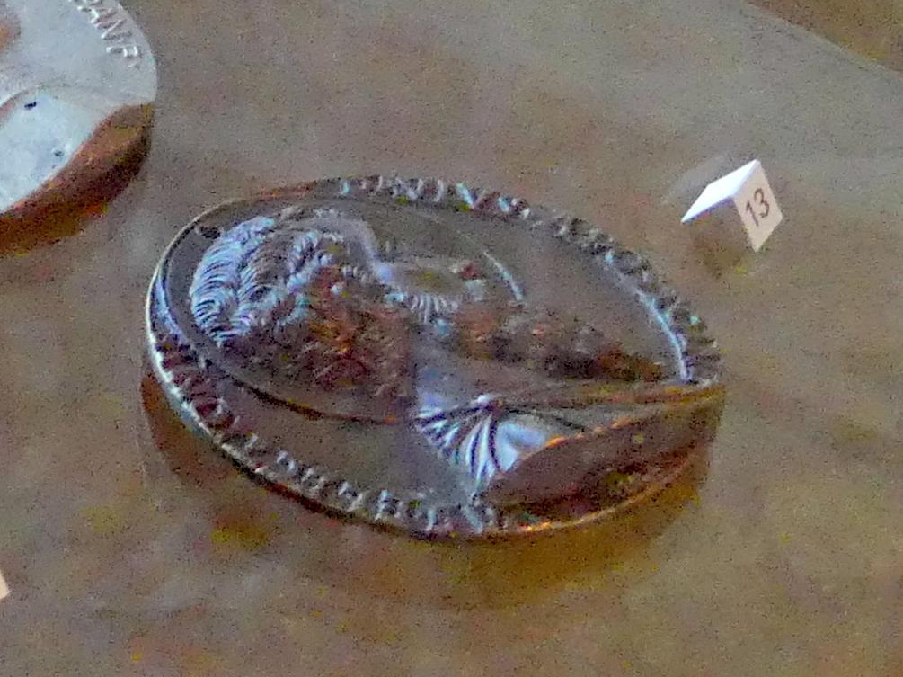 Medaille mit dem Portrait des Apostels Paulus, Prag, Nationalgalerie im Palais Sternberg, 1. Obergeschoss, Saal 7, 2. Viertel 15. Jhd.
