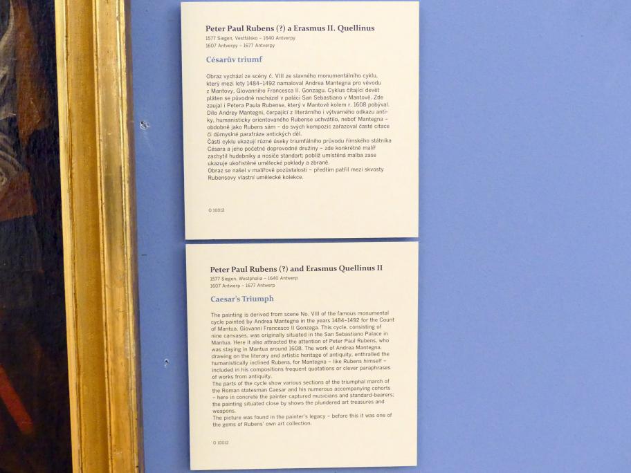 Erasmus Quellinus II. (Undatiert), Caesars Triumph, Prag, Nationalgalerie im Palais Sternberg, 2. Obergeschoss, Saal 13, Undatiert, Bild 2/2