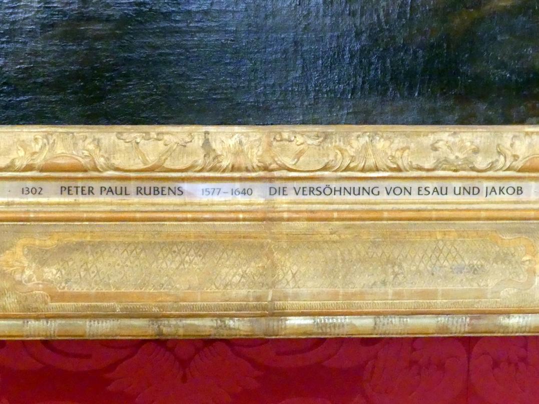 Peter Paul Rubens (1598–1650), Die Versöhnung von Esau und Jakob, Schleißheim, Staatsgalerie im Neuen Schloss, Große Galerie, Undatiert, Bild 2/2