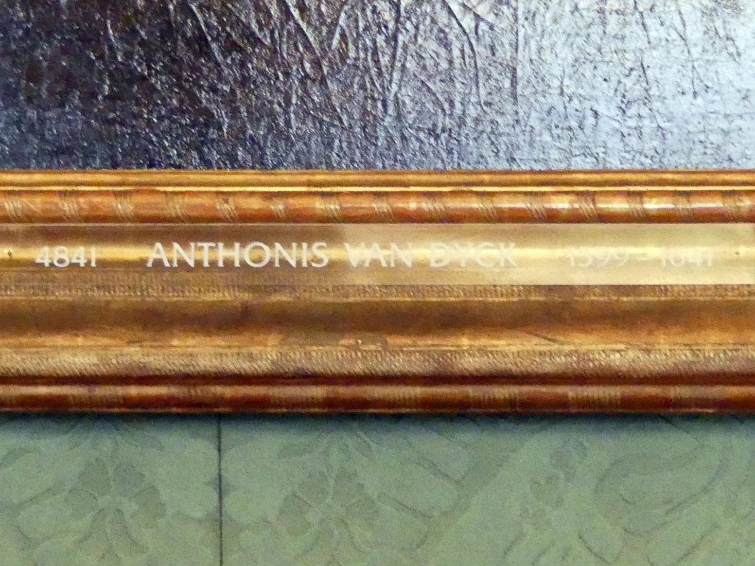Anthonis (Anton) van Dyck (1614–1641), Der Marinemaler Andreas von Ertfeldt, Schleißheim, Staatsgalerie im Neuen Schloss, Großes Kabinett im Paradeappartement des Kurfürsten, Undatiert, Bild 2/3