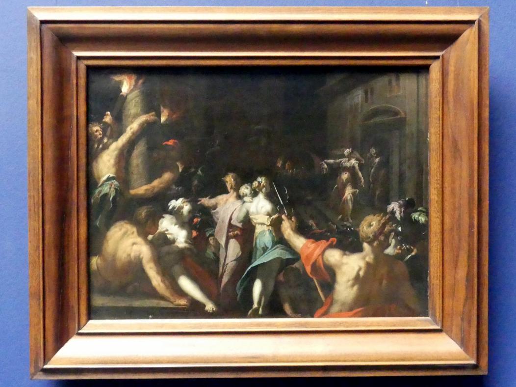 Abraham Bloemaert: Judith zeigt das Haupt des Holofernes, um 1593