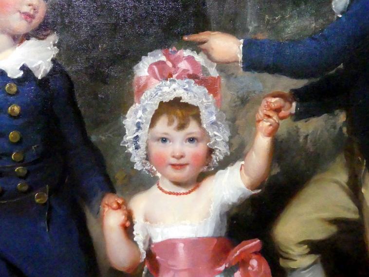 Thomas Lawrence (1789–1825), Bildnis der Kinder des Lord George Cavendish, Frankfurt am Main, Städel Museum, 2. Obergeschoss, Saal 16, 1790, Bild 2/5