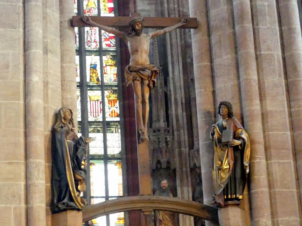 Veit Stoß (1495–1524), Wickelscher Kruzifixus, Nürnberg, Kirche St. Sebald, 1520, Bild 2/2
