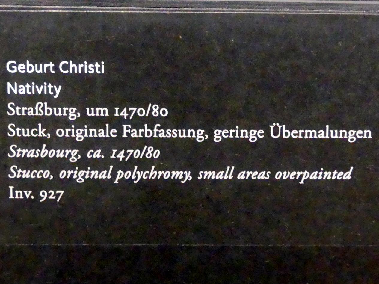Geburt Christi, Frankfurt am Main, Liebieghaus Skulpturensammlung, Mittelalter 5 - der Erfolg der neuen Kunst, um 1470–1480, Bild 2/2