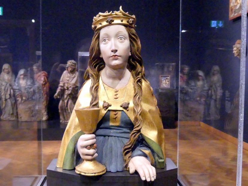 Michel Erhart: Hl. Barbara, um 1490