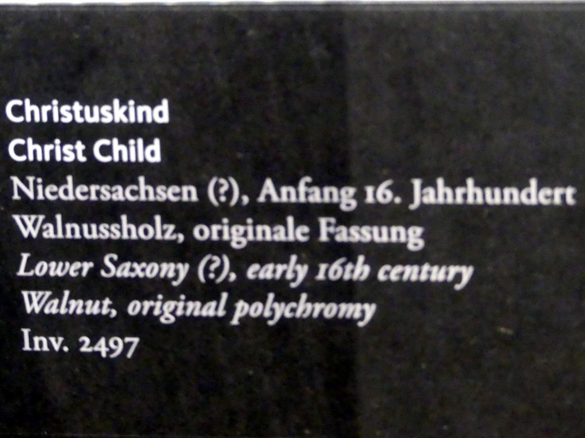 Christuskind, Frankfurt am Main, Liebieghaus Skulpturensammlung, Mittelalter 5 - der Erfolg der neuen Kunst, Beginn 16. Jhd., Bild 2/2