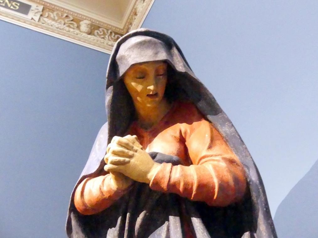 Alessandro Vittoria (1549–1600), Maria und Johannes von einer Kreuzigung, Frankfurt am Main, Liebieghaus Skulpturensammlung, Renaissance - Antike und Natur, um 1585, Bild 3/7