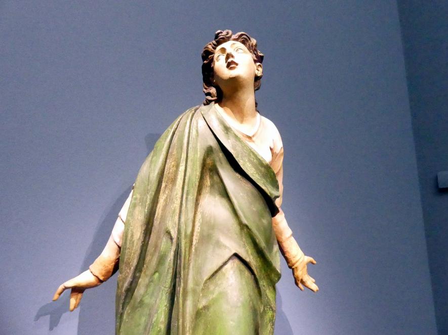 Alessandro Vittoria (1549–1600), Maria und Johannes von einer Kreuzigung, Frankfurt am Main, Liebieghaus Skulpturensammlung, Renaissance - Antike und Natur, um 1585, Bild 5/7