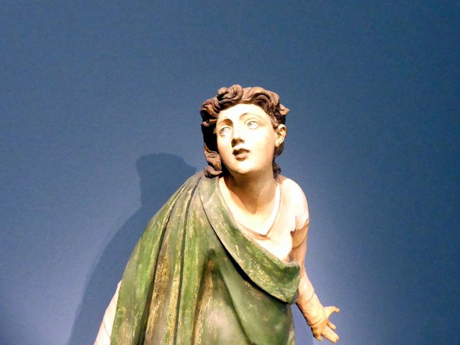 Alessandro Vittoria (1549–1600), Maria und Johannes von einer Kreuzigung, Frankfurt am Main, Liebieghaus Skulpturensammlung, Renaissance - Antike und Natur, um 1585, Bild 6/7