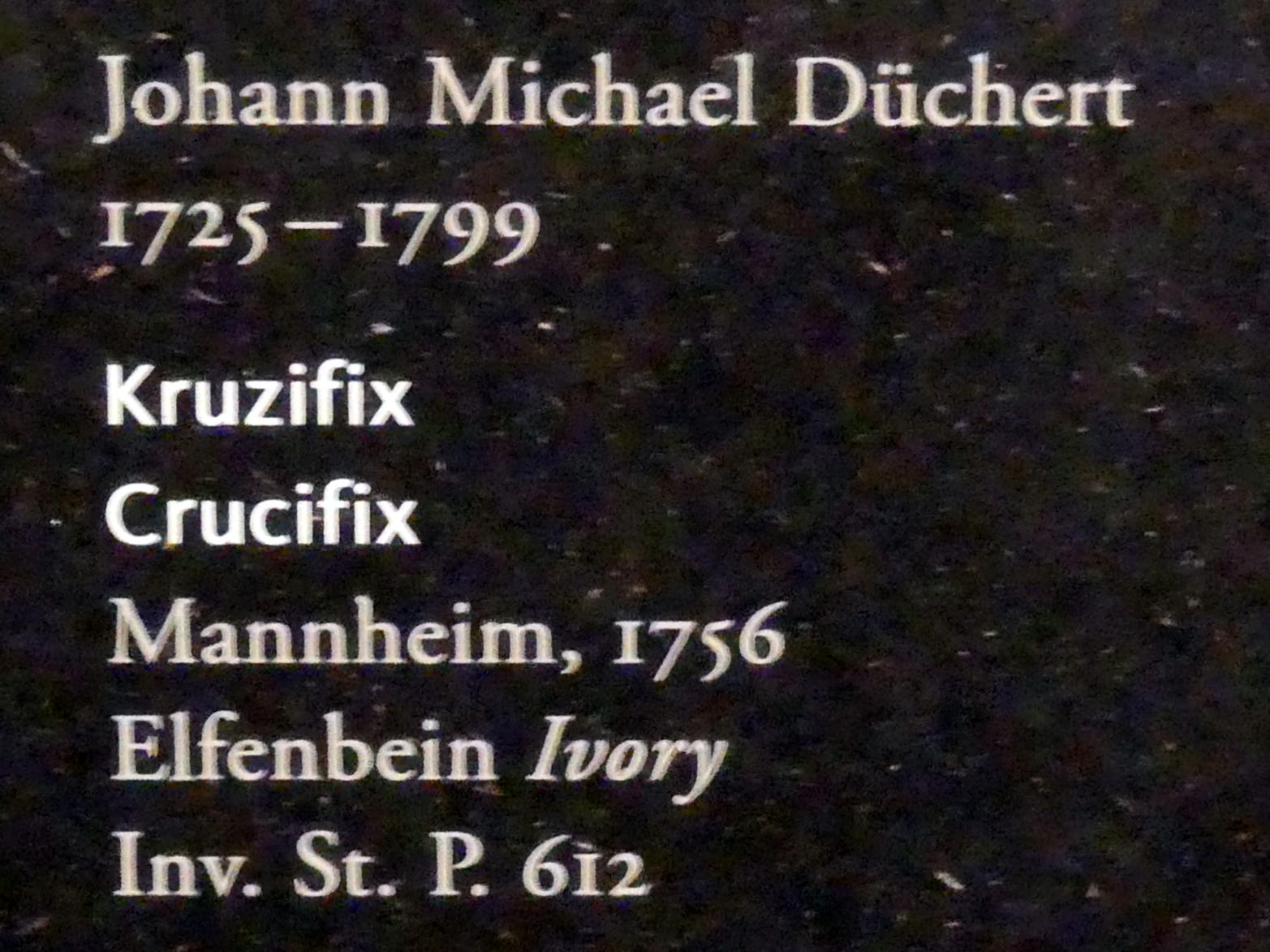 Johann Michael Düchert (1756), Kruzifix, Frankfurt am Main, Liebieghaus Skulpturensammlung, Rokoko - mehr Licht, 1756, Bild 2/2