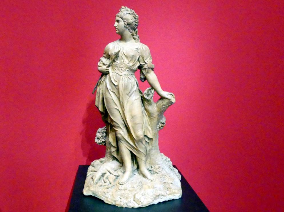Fidelis Sporer (1762–1780), Minerva und Diana, Frankfurt am Main, Liebieghaus Skulpturensammlung, Rokoko, um 1780, Bild 4/6