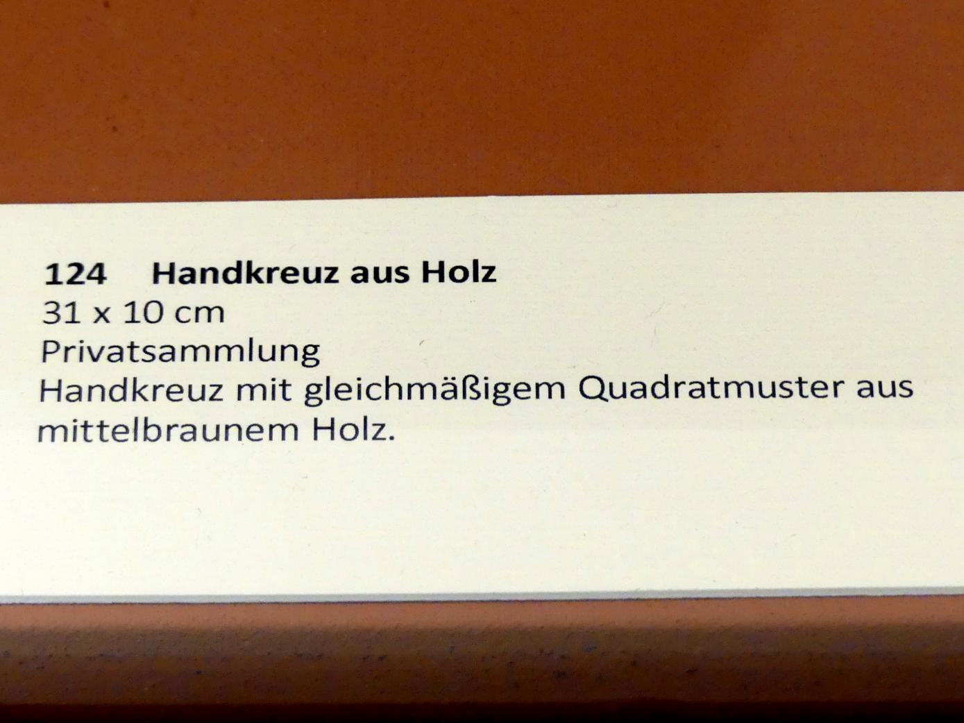 Handkreuz, Frankfurt am Main, Ikonen-Museum, Das äthiopisch-orthodoxe Christentum, Undatiert, Bild 2/2