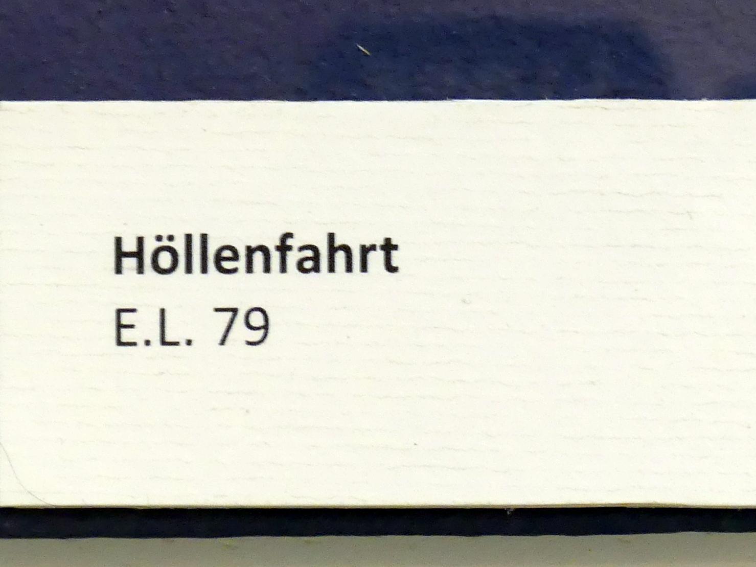 Höllenfahrt, Frankfurt am Main, Ikonen-Museum, Erdgeschoss, Undatiert, Bild 2/2