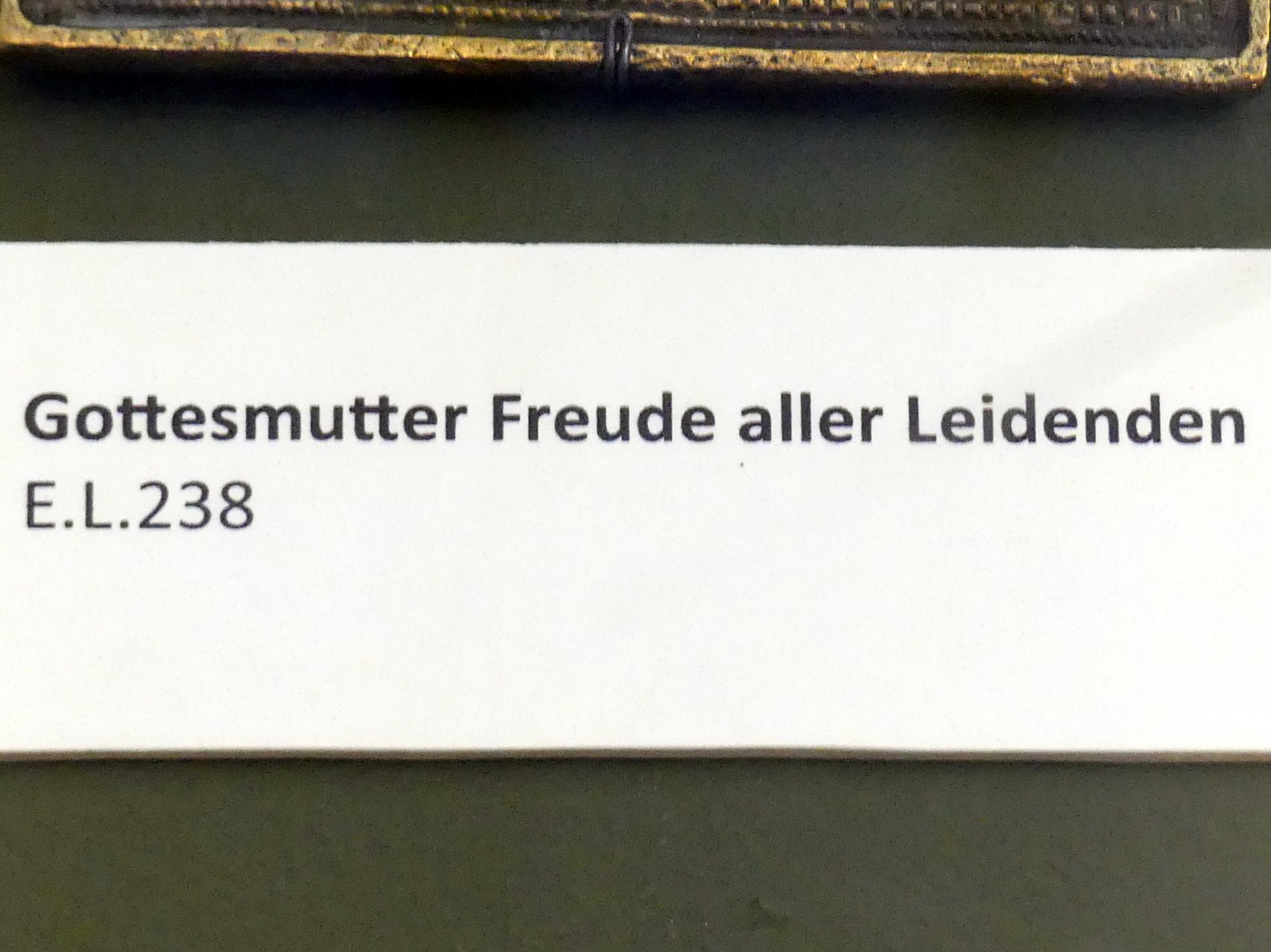 Gottesmutter Freude aller Leidenden, Frankfurt am Main, Ikonen-Museum, Erdgeschoss, Undatiert, Bild 2/2