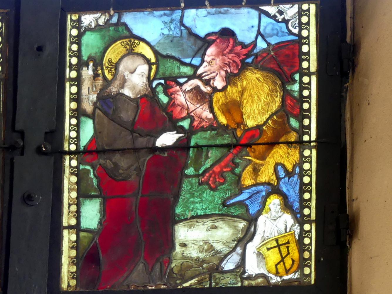 Hans Baldung Grien: Versuchung Jesu, um 1505