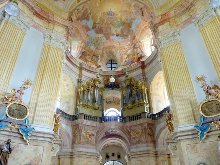 Johann Georg Etgens (Undatiert), Fresken, Kiritein (Křtiny), Wallfahrtskirche Mariä Namen, Undatiert, Bild 3/3