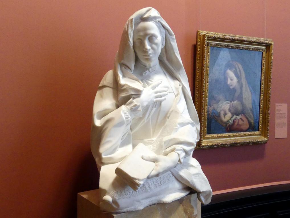 Camillo Rusconi (1719), Giulia Albani degli Abati Olivieri, Wien, Kunsthistorisches Museum, Kabinett 12, um 1719–1720, Bild 2/5