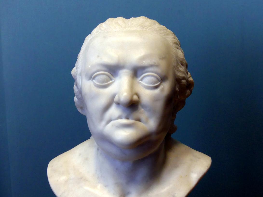Franz Xaver Messerschmidt (1760–1778), Gerard van Swieten, Wien, Kunsthistorisches Museum, Kabinett 13, um 1770–1772, Bild 4/5