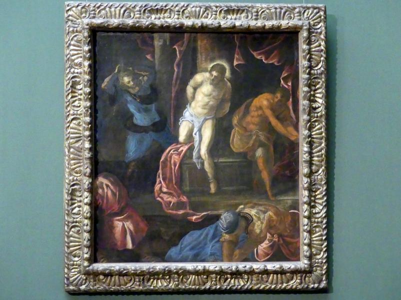 Tintoretto (Jacopo Robusti): Geißelung Christi, um 1585 - 1590