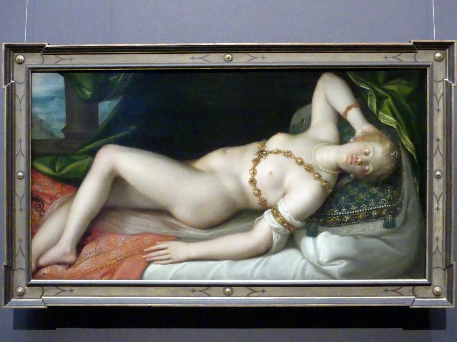 Dirck de Quade von Ravesteyn (1608), Ruhende Venus, Wien, Kunsthistorisches Museum, Saal XI, um 1608
