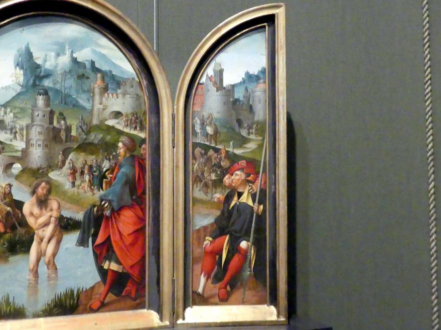Cornelis Engebrechtsz: Flügelaltärchen, um 1520 - 1525, Bild 3/4