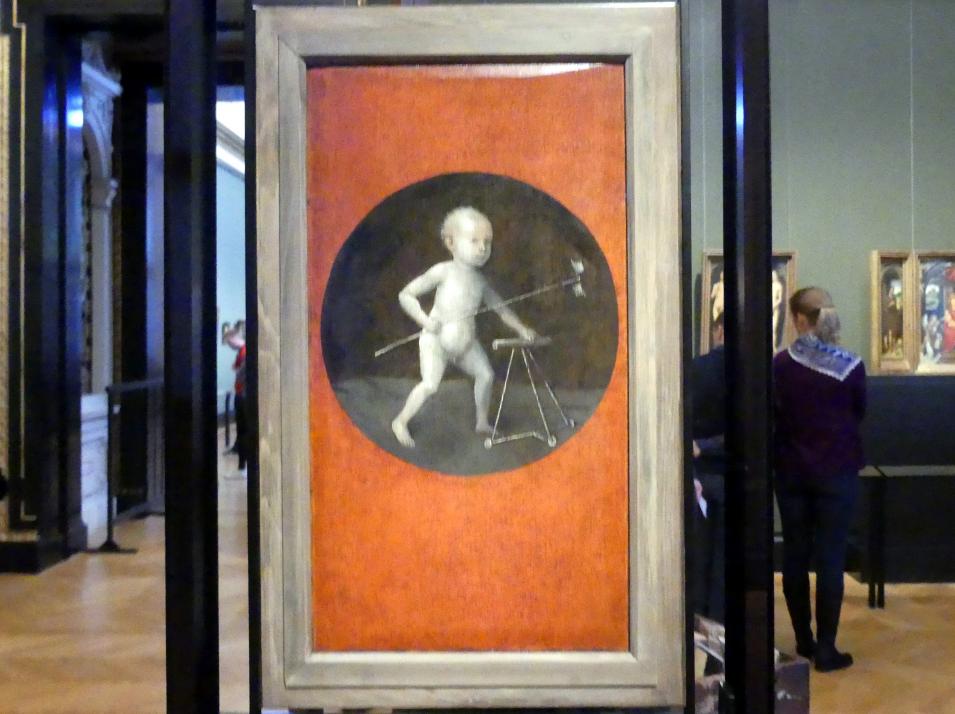 Hieronymus Bosch (1475–1510), Die Kreuztragung Christi, Wien, Kunsthistorisches Museum, Kabinett 21, um 1490–1510, Bild 2/3