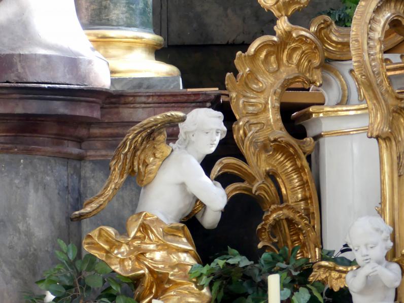 Johann Peter Wagner (1755–1797), Tabernakel, Volkach, Pfarrkirche St. Bartholomäus und St. Georg, 1772, Bild 3/6